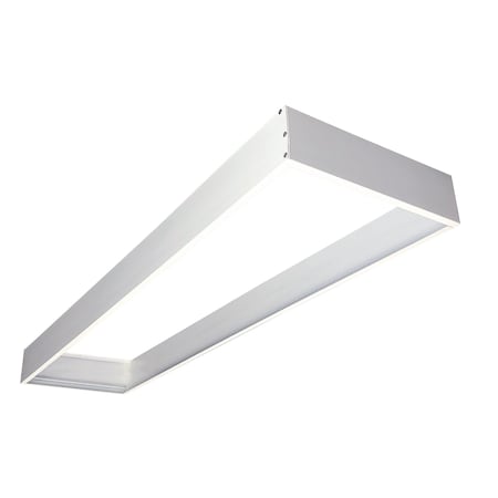 Nora Lighting Surface Mounting Frame for 1'x4' LED Backlit Panels Emergency, NPDBL-14DDFK/W NPDBL-14DDFK/W